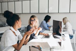 De casemanagers bij een arbodienst werken met cliëntvolgsysteem Rapasso.