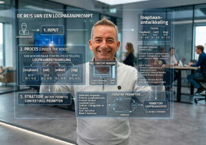 Technisch directeur Henk legt uit wat de reis van een loopbaanprompt is.